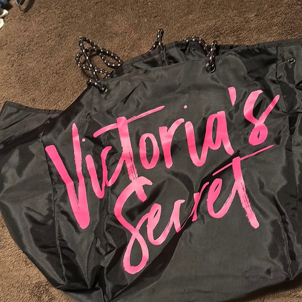 New drawstring pink bag